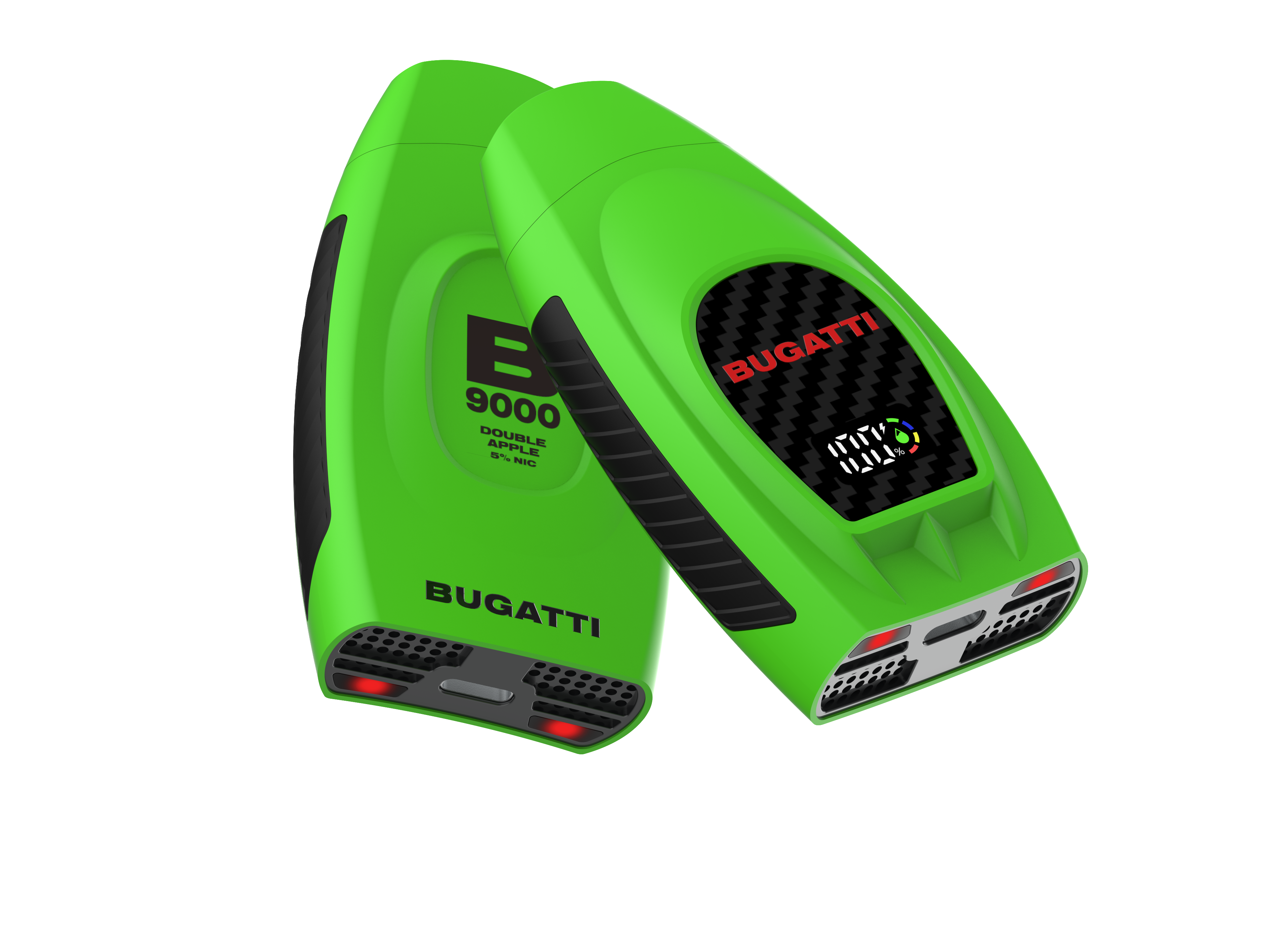 BUGATTI VAPE - DOUBLE APPLE 5% NIC