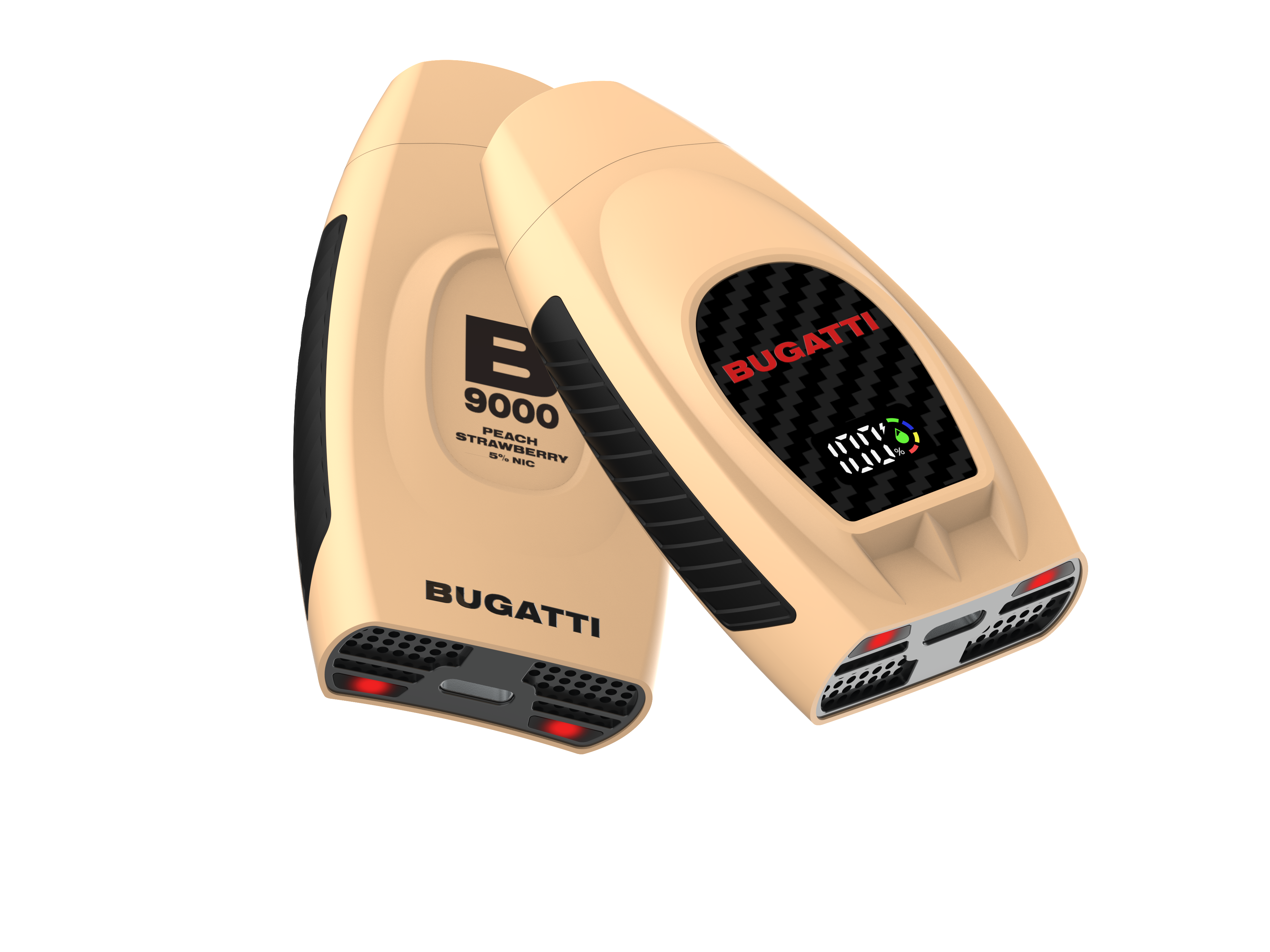 BUGATTI VAPE - PEACH STRAWBERRY 5% NIC